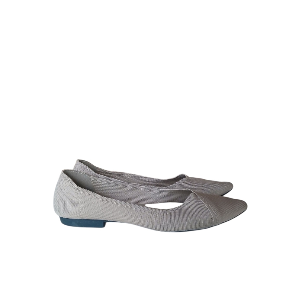 MIA Cream Amora Pointed Toe Knit Ballet Flats 8.5